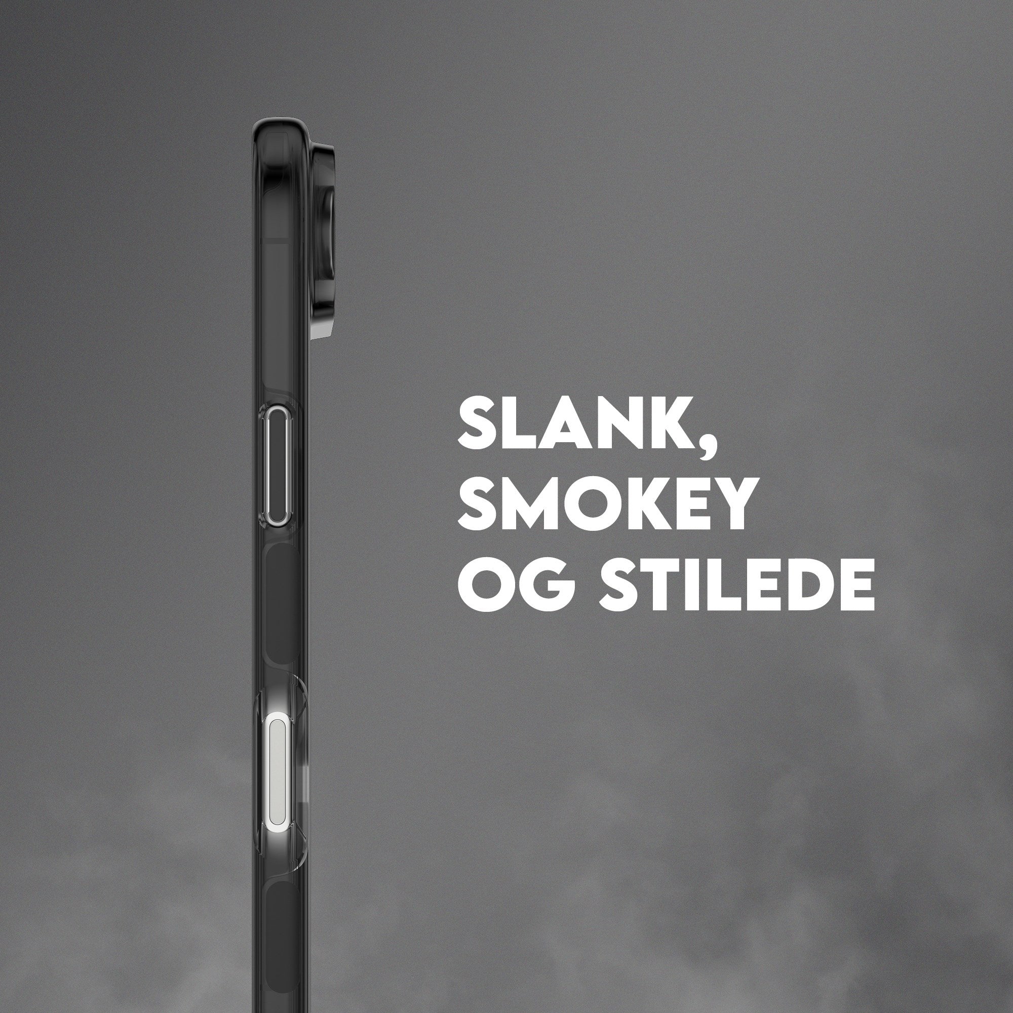 CARE™ by PanzerGlass® Smokey Case m. Sort MagSafe iPhone Air